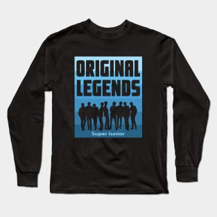 Original Legends - Super Junior  K-Pop Long Sleeve T-Shirt